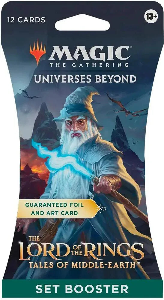Universes Beyond: The Lord of the Rings: Tales of Middle-earth - Sleeved Set Booster Pack - Universes Beyond: The Lord of the Rings: Tales of Middle-earth (LTR) - Masaya Trading Post